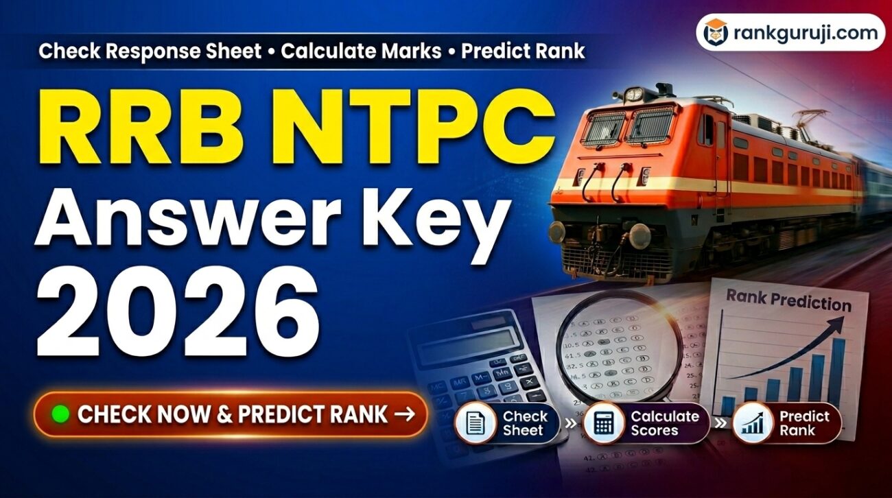 RRB NTPC Answer Key 2026