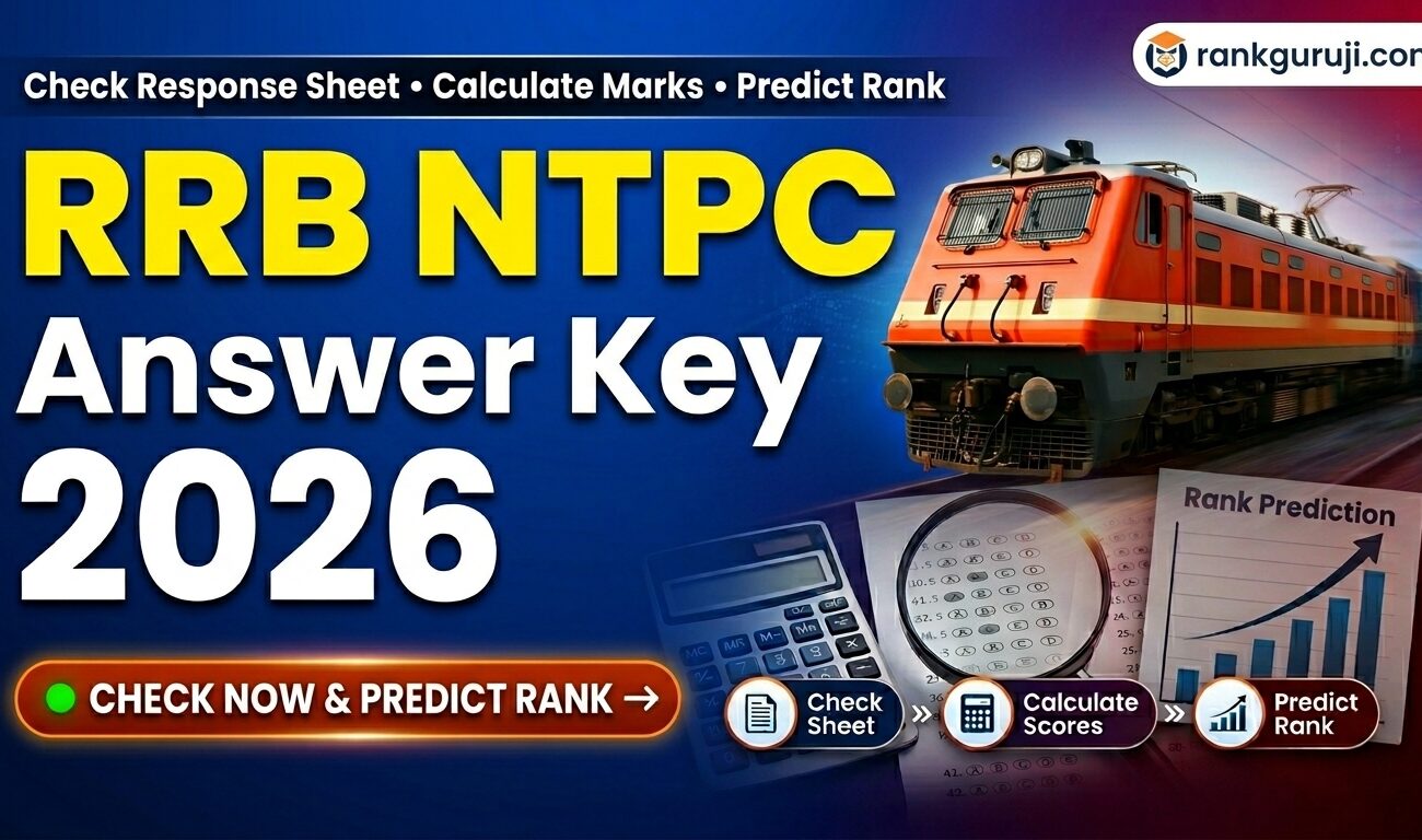 RRB NTPC Answer Key 2026 – Check Date, Response Sheet & Marks Calculator