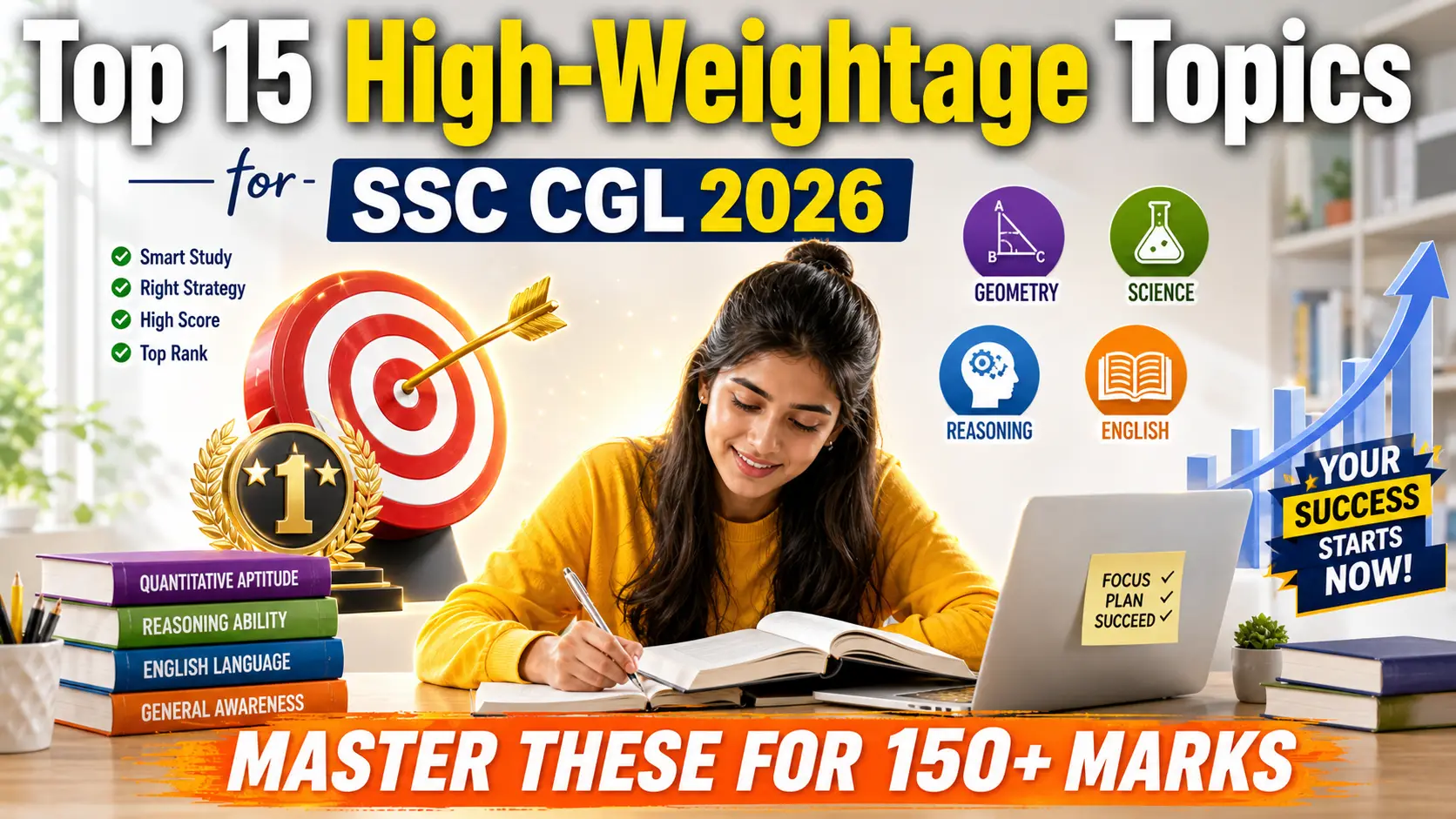 ssc cgl 10 high weightage topics